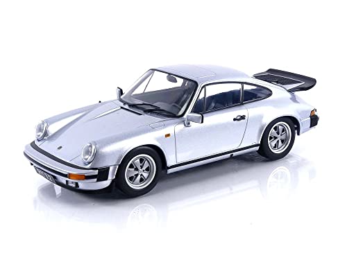 Kk Scale Models- Coche en Miniatura de colección, Color Plateado (180714S) Cover