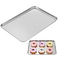 TOYANDONA Rechteckiger Edelstahl Snackteller 35X25cm Flaches Serviertablett für Bbq und Desserts Leicht zu Reinigen Geeignet für Outdoor und Küche