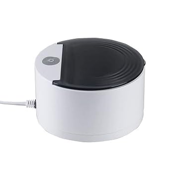 110V 60HZ Denture Ultrasonic Cleaner 150ml False Teeth Cleaning Machine, Very Safe Simple and Efficient Denture Cleaning Device for Old Parents Thoughtful Gifts