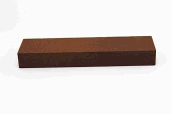 Norton Single Grit Abrasive Benchstone, Aluminum Oxide, 4" Length x 1" Width x 1/2" Height, Grit Fine Pack of 5