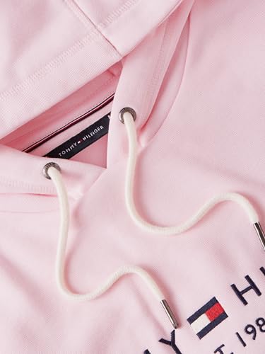 Image of Tommy Hilfiger Men's Medium Weight Fleece Hoodie Sweatshirt With Embroidered Logo, Also Available in Big & Tall