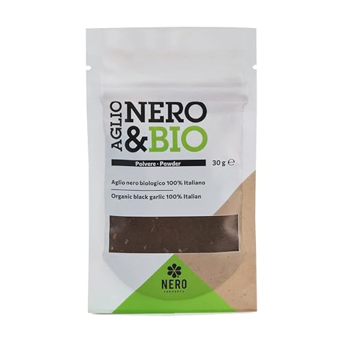 Nero Fermento NB Polvere di Aglio Nero Biologico 30 g Made in Italy