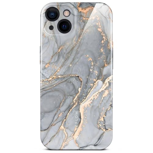 Coque iPhone 13 effet marbre chic ONEFLOW Bliss rigide stylée