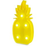 ZEKUI Yellow Pineapple LED Light Hawaii Tropical Fruit Night Lamp Table Lamp Light for Party Supplie