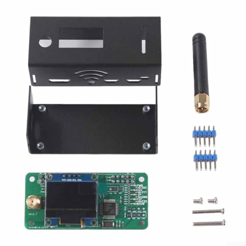 Kit de punto de acceso de voz digital para uso de radio aficionado, compatible con software Pi Star y múltiples modos (negro)