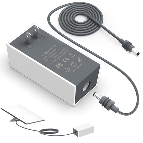 Starlink Mini Power Supply Adapter 30V 2A 110V-240V AC to DC Chager Adapter for Starlink MINI 12V Power Cable Wall Plug 60W Fast Charger Waterproof, Compatible with Star Link Mini DC Cord