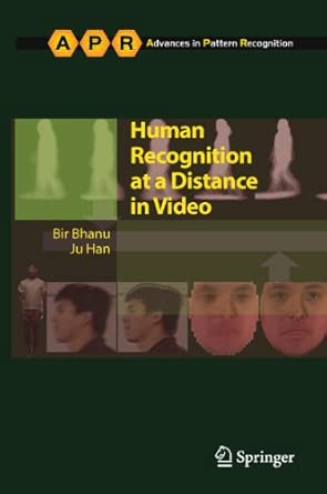 Human Recognition at a Distance in Video 2010th Edition book cover