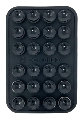 Image of OCTOBUDDY Classic - Silicone Suction Phone Case Adhesive Mount, Darth Vader