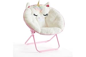 Heritage Kids Unicorn Saucer Chair: A Magical Haven for Imaginative Play and Cozy Relaxation