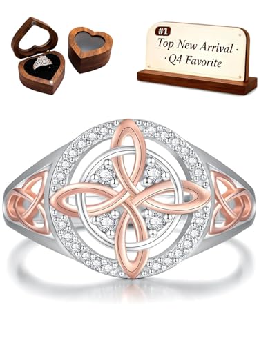 HZMRLSB Handmade Witch's Return-Knot Protection Ring, Protect Your Loved Ones,