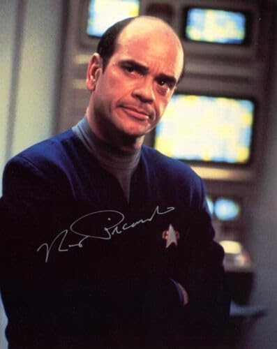 ROBERT PICARDO SIGNED 8x10 PHOTO THE DOCTOR STAR TREK VOYAGER BECKETT BAS