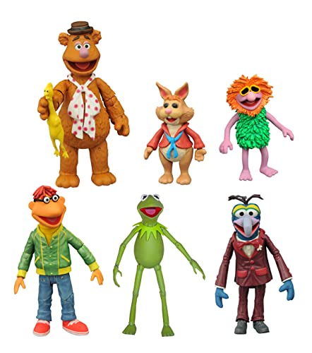 Diamond Select Toys The Muppets Deluxe Backstage Action Figures Boxed Set #TOP22