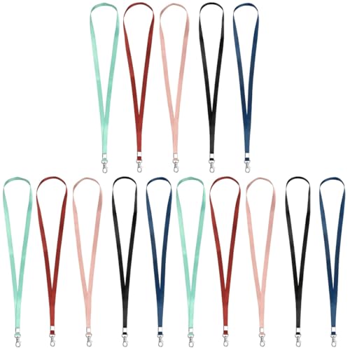 Cordones de insignia Gadpiparty con cuerda mercerizada para tarjetas, pack de 15 piezas