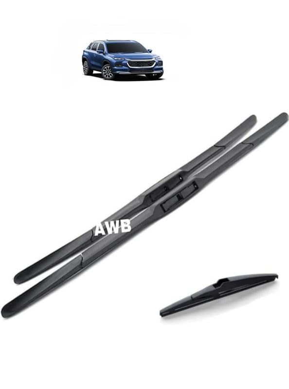 Image of AWB Hybrid Wiper Blades Front & Rear Compatible with Grand Vitara (pack of 3)