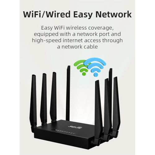 Router CPE 5G con conexión Ethernet y WiFi de alta velocidad para el hogar 4
