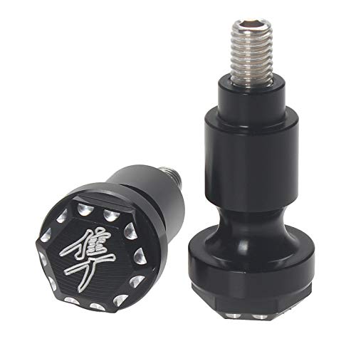 OSBUN Swingarm Spools Sliders Grab BAR Bolts For Suzuki Hayabusa GSX1300R 1999-2020 2019 2018 2017 2016 (Black)