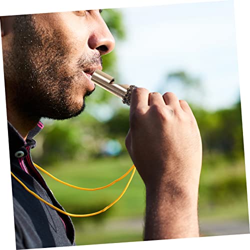 WOONEKY Whistle Dog Training Clicker Keyring Portable Safety Whistle for Survival Emergency and Outdoor Use - Image 7