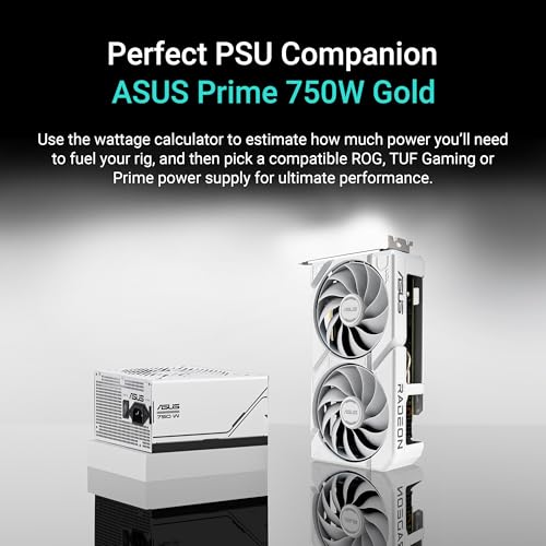 Image of ASUS Dual Radeon RX 9060 XT 16GB GDDR6 White Edition (PCIe 5.0, 16gB GDDR6, HDMI 2.1b, DisplayPort 2.1a, 2.5-Slot Design, Axial-tech Fan Design, 0dB Technology, and More)