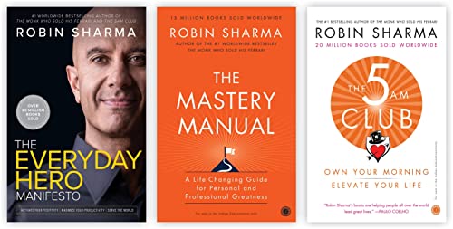 By Robin sharma 3 Book set: The Everyday Hero Manifesto,