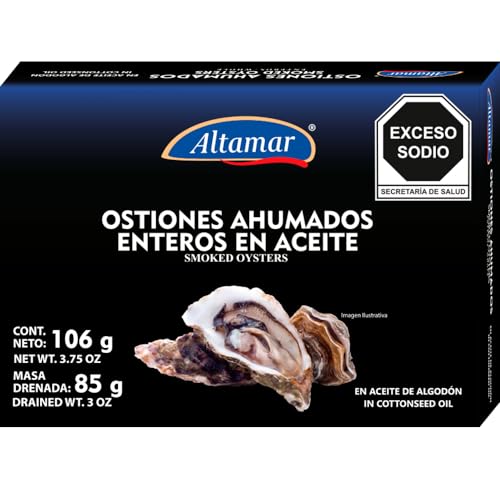 Lámparas De Techo, Kitchen Altamar Ostiones Ahumados, 106 g