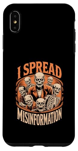 I Spread Misinformation�ʔ������B���e�[�W�z���[�i�� �X�}�z�P�[�X iPhone XS Max �p