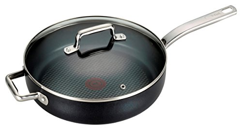 T-fal C51782 ProGrade Titanium Nonstick Thermo-Spot Dishwasher Safe PFOA Free with Induction Base