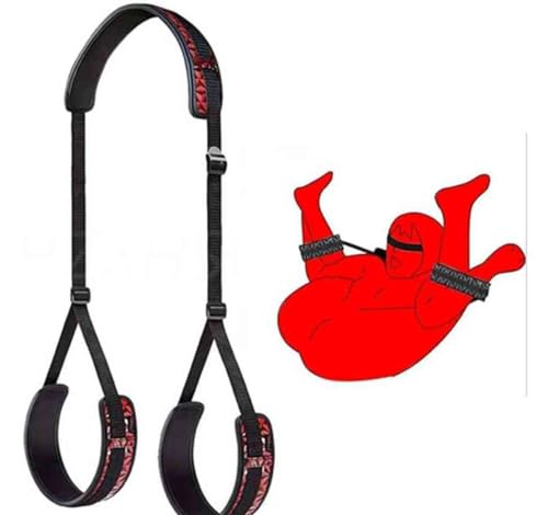 Bondage Restraint Leg Straps for Women Toys Sex Accessories for Adult Couples Tools in Bed Restraint for Queen Sized Bed Bonage Kits Adult Bonding Straps Tie Downs for Adult Play King Bed Sweatshirt