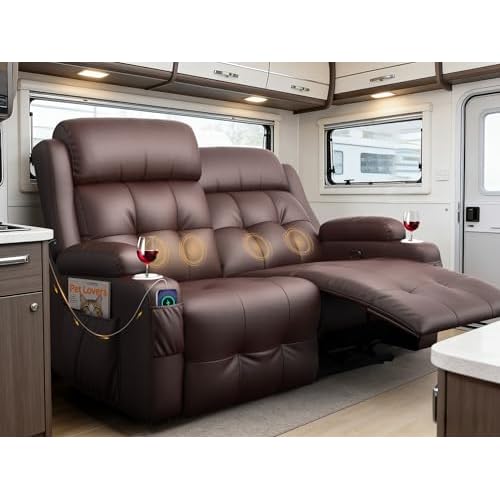 Furgatti Reclining Loveseat Sofa for RVs