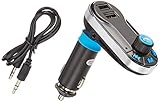  MundoPDA - Transmisor FM Bluetooth para Coche con función Manos Libres y mp3