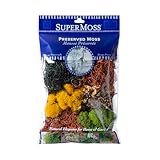 SuperMoss (23309) Moss Mix – Premium Decorative Moss for Crafts, Terrariums, Wedding & Table Décor, 80.75 Cubic inches (Approx. 2 oz), Halloween