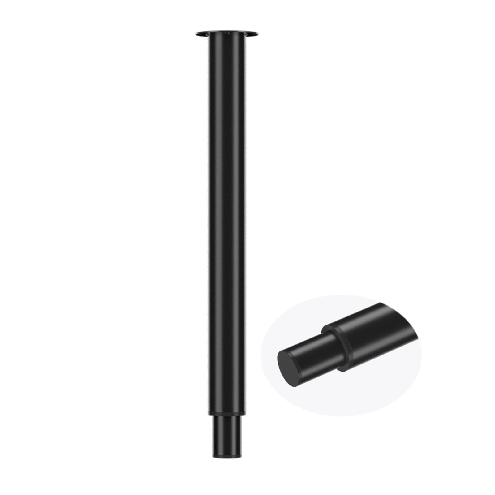 UYHBCNQD Kitchen Furniture Legs Telescopic Replacement Legs Adjustable Breakfast Furniture Foot Metal Dresser Support Legs Cabinet Feet(Nero)
