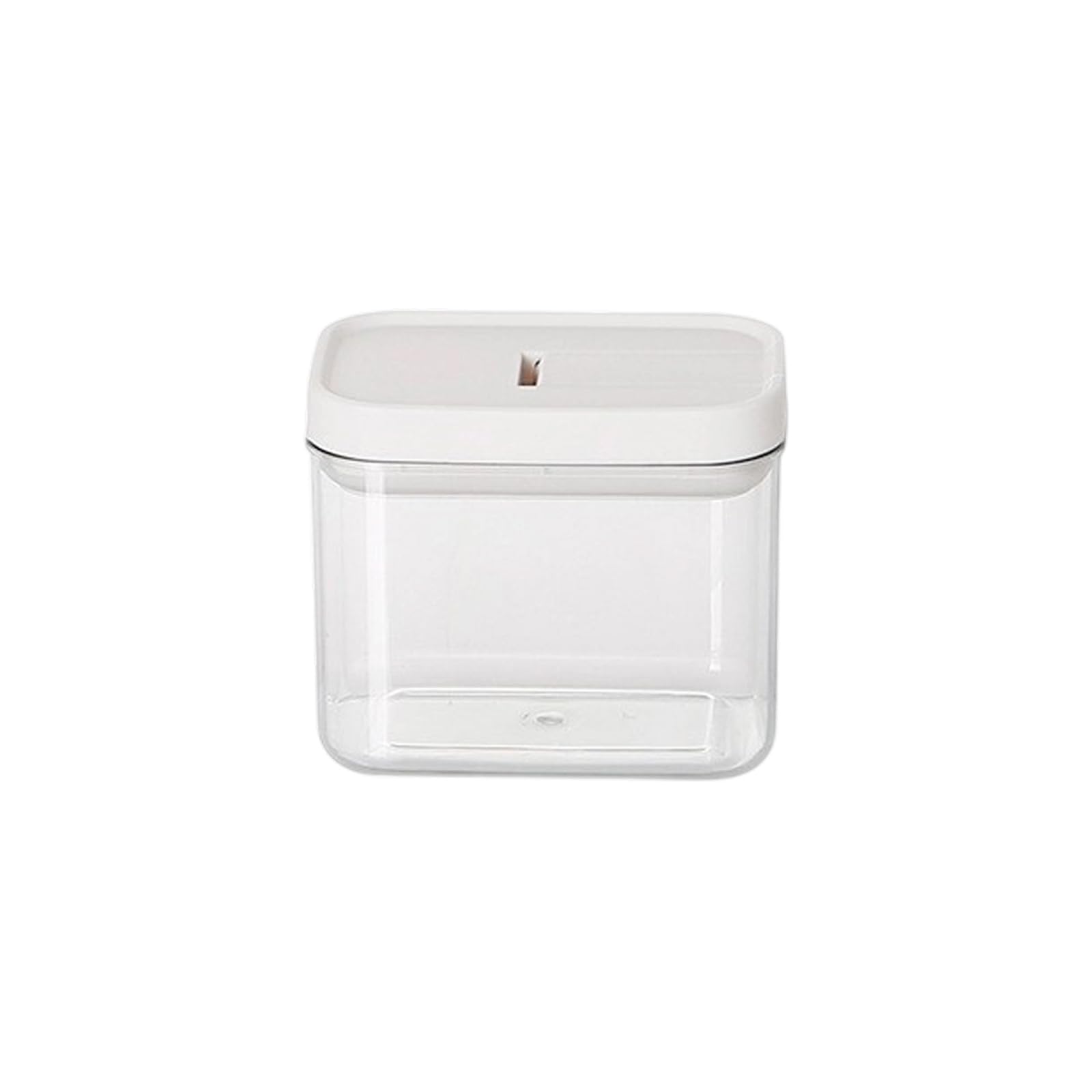 carotoe Storage Jar with Sealed Seal Clear Visible Design Dry Goods Storage Box for Pantries Bathroom Organization Food Grade Snacks Containers