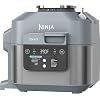 Ninja SF301 Speedi Rapid Cooker Air Fryer 6 Quart Capacity 12 in 1 Functions to Steam Bake Roast Sear Saute Slow Cook Sous Vide More 15 Minute Speedi Meals All In One Pot Sea Salt Gray