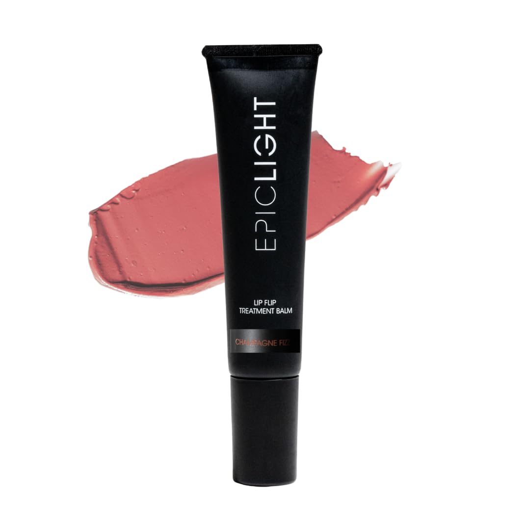 EpicLight Lip Flip Tints Treatment Balm Tube - Lip Balm and Plumper - Peptide Treatment for Lips Volume & Hydration - Plump and Moisturize Lips -
