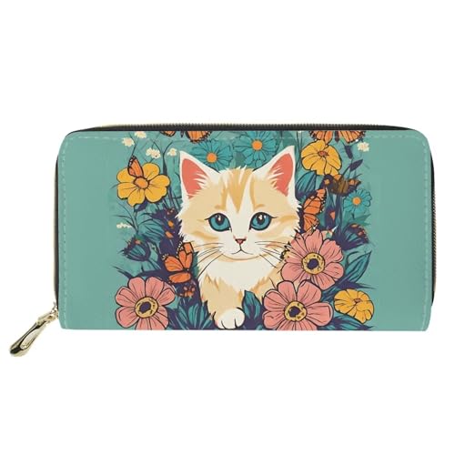 Mumeson Boho Style Women Travel Wallet Long Coin Purse Clutch Cell Phone Case