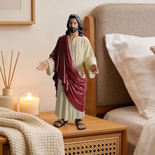 Statue du Sacré-Cœur de Jésus idéale comme cadeau d'action de grâce et fête - 4