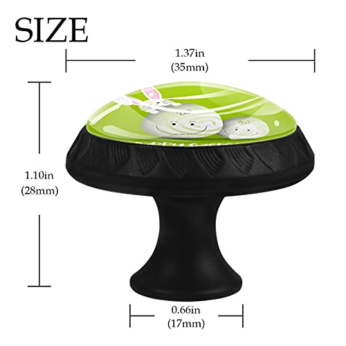 Boutons de tiroir de qualité Happy Easter B 35mm pour commode élégante - 5