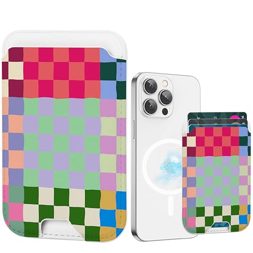 BayPastel X for MagSafe Wallet,Magnetic Card Holder for Phone Case