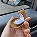 muchly Creative Cowboy Hat Jewelry Box | Premium Fashion Velvet Ring Box | Western Cowboy Hat Jewelry Box | Vintage ring box for wedding ceremony, Engagement(Brown)