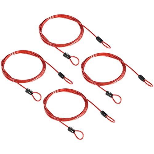 Cavo Di Sicurezza In Acciaio 3.5mm X 1.5m - Per Bici, Bagagli E Oggetti Di Valore - Foto 7