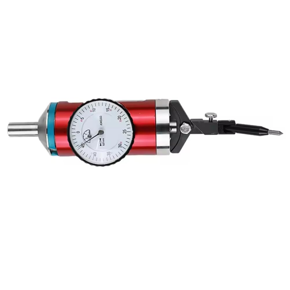 Set Indicatore di Centraggio Coassiale con Comparatore, 0-3 mm, Strumento di Fresatura, Precisione 0,01 mm, con Scatola di Legno