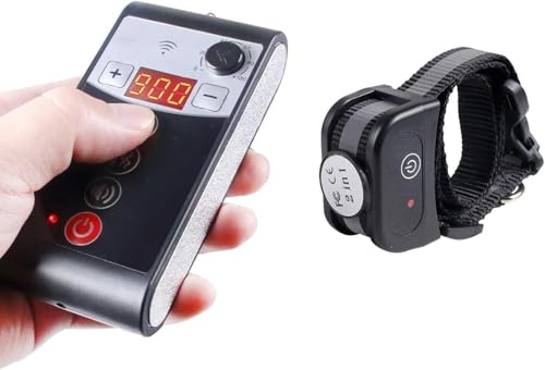 DOTSTAR Dog Wireless Fence Pet Electric Training Collar 2 in 1 System, Portable Dog Fence Training Collar with Remote Range, 3 Training Modes, Beep, Shock, Vibration, Waterproof Rechargeable Collar