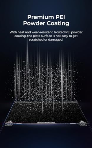 Image of 3 idea Imagine Create Print Creality K1 PEI Build Plate 235 * 235mm-With Soft Magnetic Cover for Ender-5 S1 /K1 /Ender-3 S1 /Ender-3 S1Pro /Ender-3 /3 Pro /3S /Ender-3 V2 /Ender-5 /5S /5 Pro