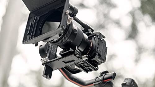 Image of Tilta Half Cage Pro Kit Compatible with Sony a7R V, with Mount Accessories via NATO, Cold Shoe and 1 /4 inch-20 Threads with Locating Pins | TA-T46-B (Black)
