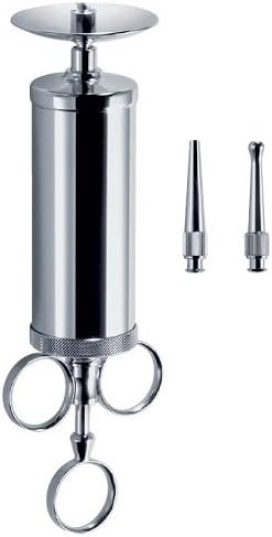 Ear Wax Removal Syringe, 100ml, with 2 Tips & protecttion Shield