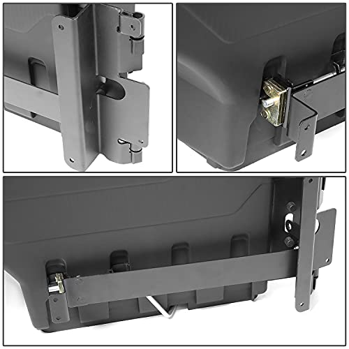 Dna Motoring Ztl-Y-0198 ​Truck Bed Wheel Well Storage Case Tool Box Compatible With 15-19 Chevy Colorado/Canyon Driver Side With Key & Mounting Hardware #TOP5