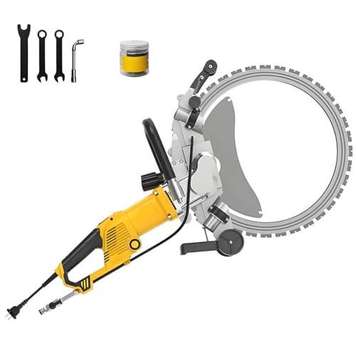 QuinteZhenTially Elektrische Ringsäge-Wandschneidemaschine,Hochfrequenz-Ringsäge,Toroidale Betonschneidesäge,Trennsäge-Nutenschneidemaschine,Multifunktionale Fliesenwerkzeuge 8400
