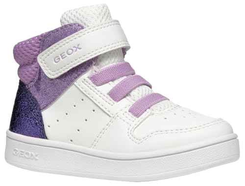 Basket Bébé fille Geox premier pas basket rose scratch