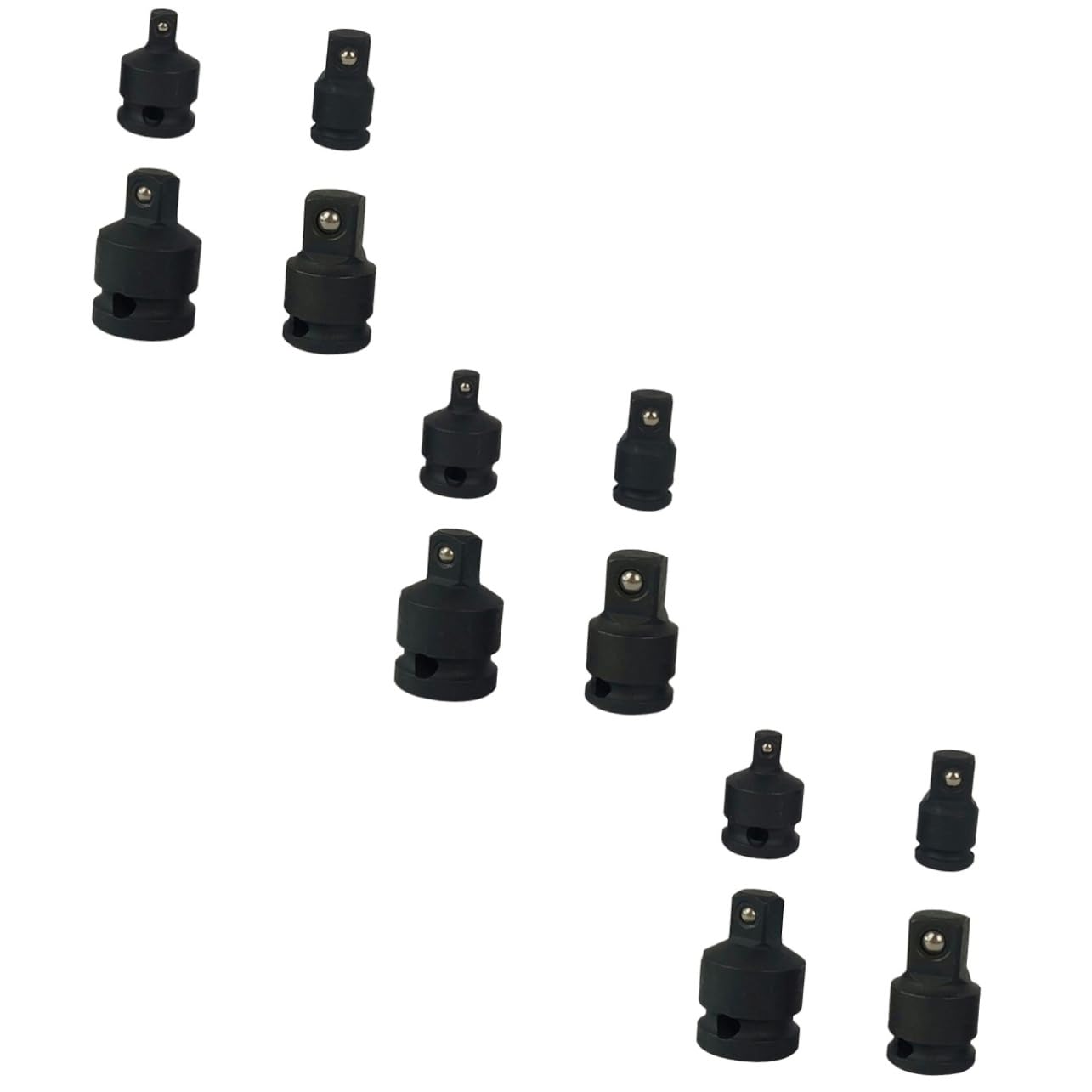 Adaptateur de douille à choc VILLCASE en acier 42CR-MO noir robuste pour cliquet de précision