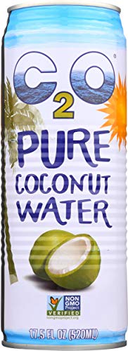 C2O Pure Coconut Water, Unsweetened, 17.5 oz